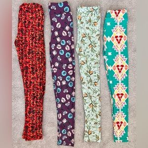 NWT LuLaRoe Girls’ Leggings (L/XL) - Bundle